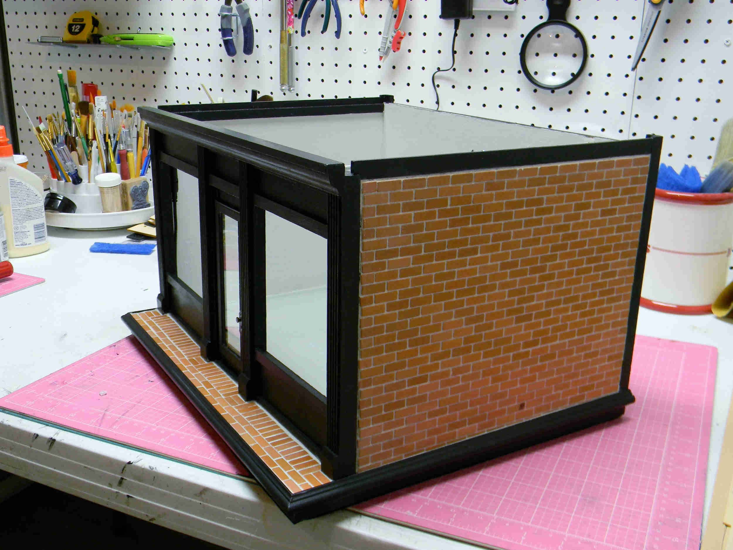 Bricks finished on sides