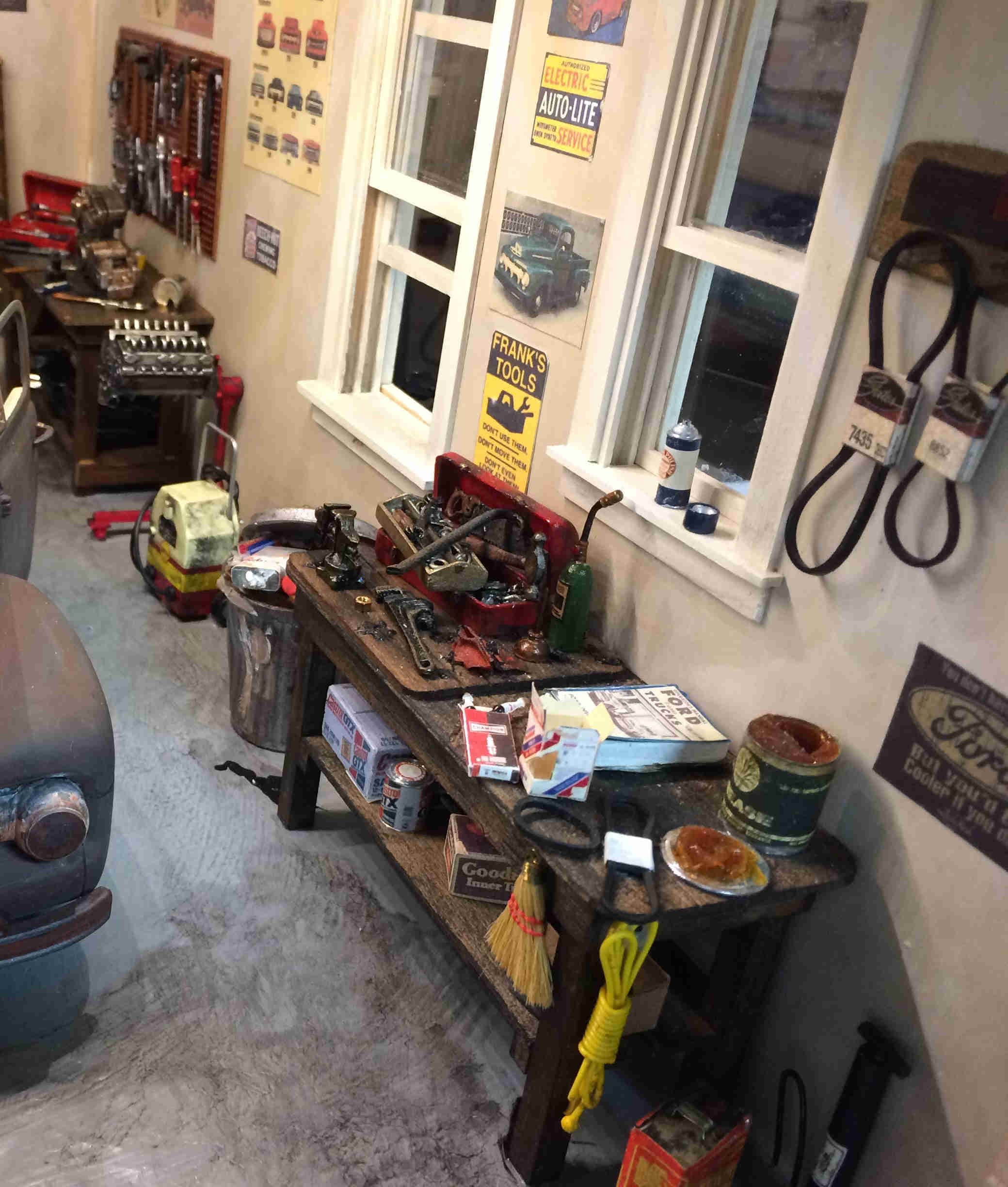 View of wall along right side interior wall