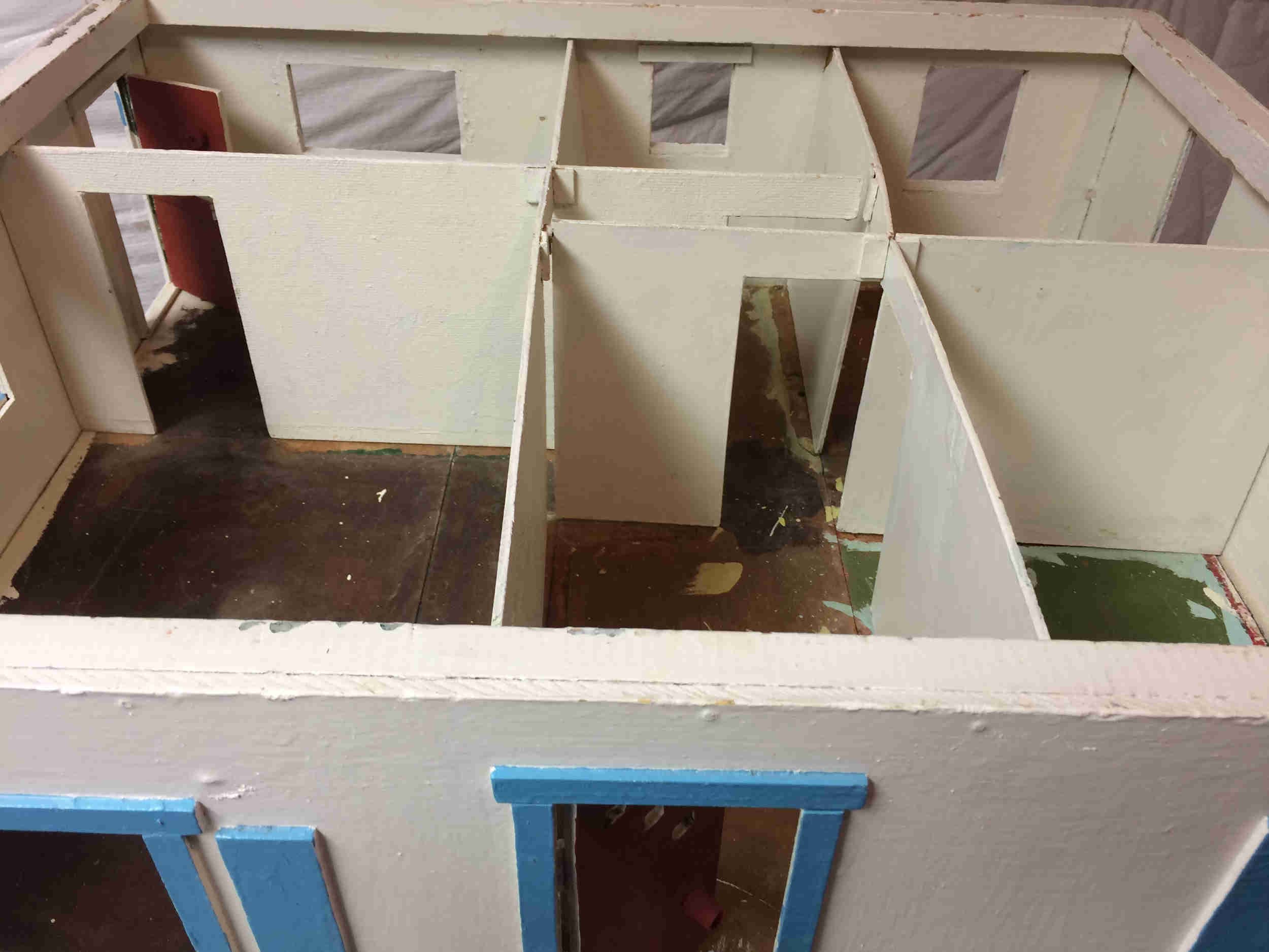 A view of the dividing walls