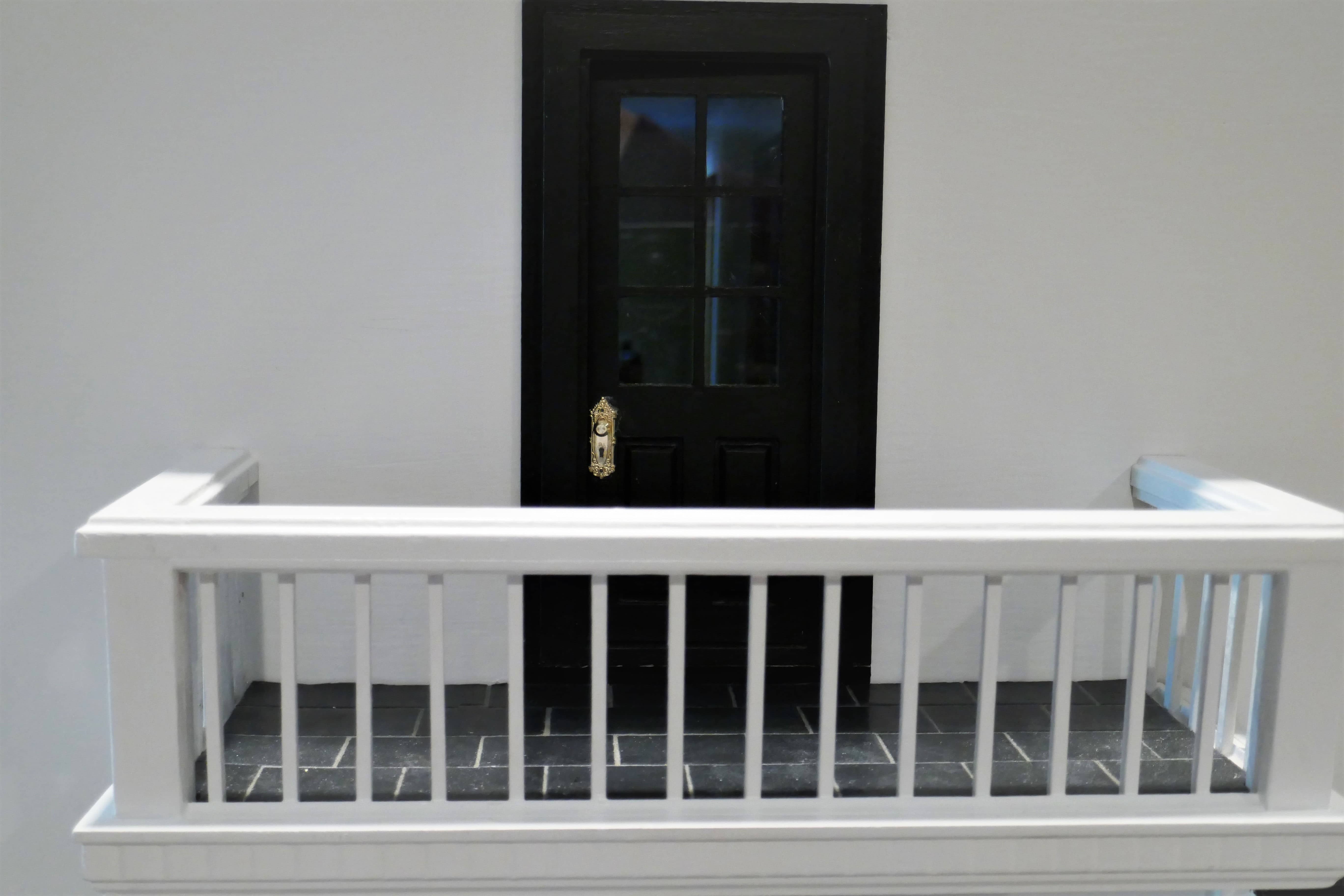 Balcony with flooring