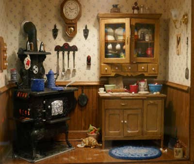 Another view of the kitchen